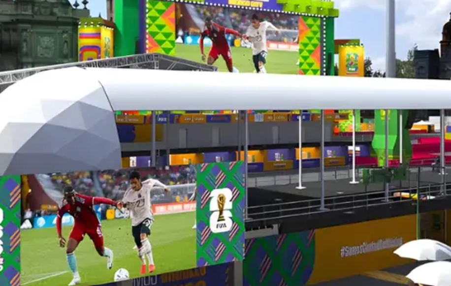FIFA Fan Festival na Zócalu v Ciudad de México