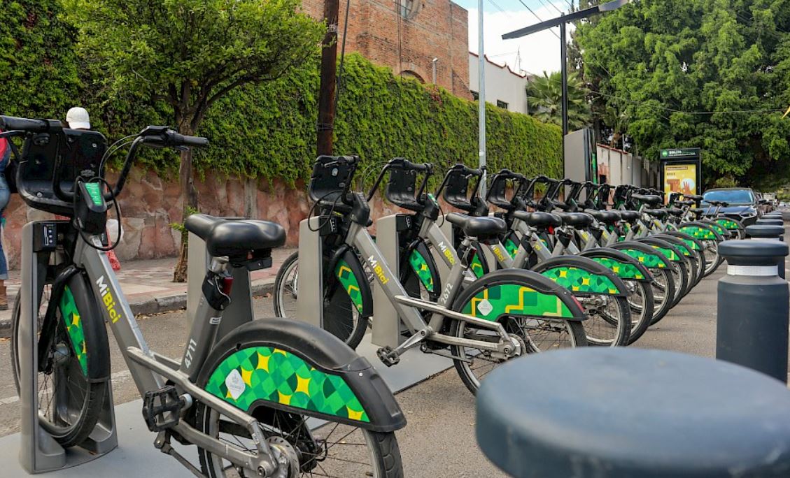 MiBici sdílená kola Guadalajara